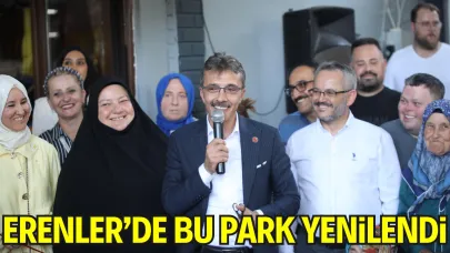 Erenler’de Bu Park Yenilendi