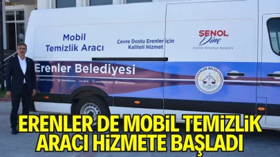 Erenler’de Mobil Temizlik Aracı Hizmete Başladı
