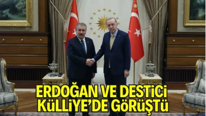Cumhurbaşkanı Erdoğan, BBP Lideri Destici’yi Kabul Etti