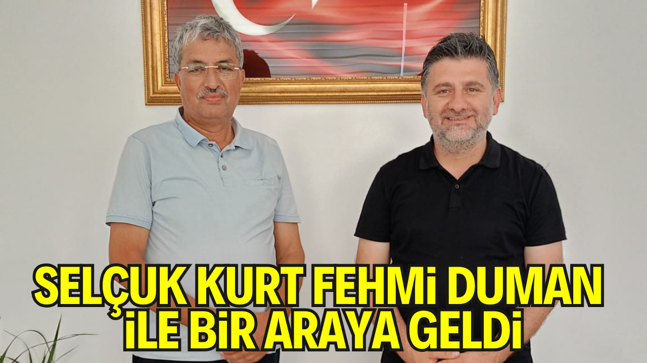 Söğütlü Belediye Başkanı Selçuk Kurt, Araştırmacı Yazar Fehmi Duman ile Bir Araya Geldi