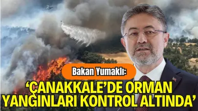 Çanakkale’de Orman Yangınları Kontrol Altına Alındı: 5 Köy Boşaltıldı, 4 Şüpheli Gözaltında
