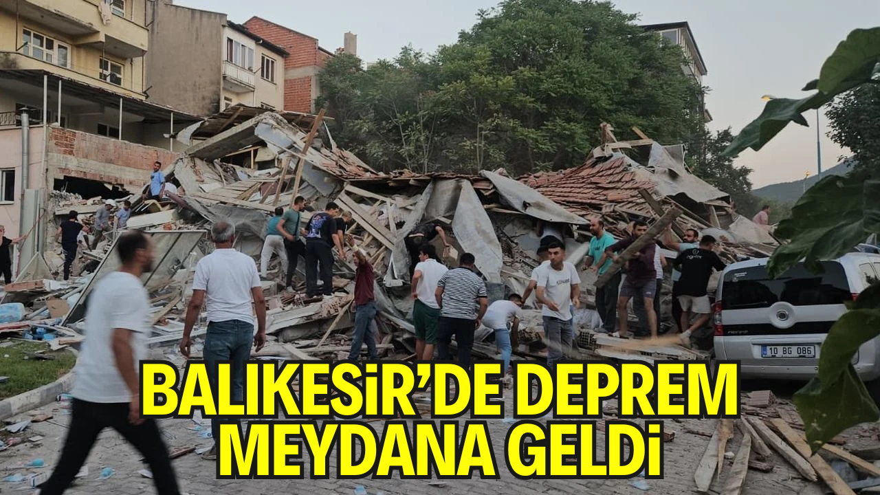 Balıkesir Sındırgı’da 6,1 Büyüklüğünde Deprem: Bir Bina Yıkıldı, Peş Peşe Artçılar