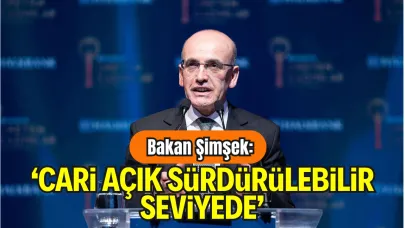 Şimşek: "Cari Açık Sürdürülebilir Seviyede"