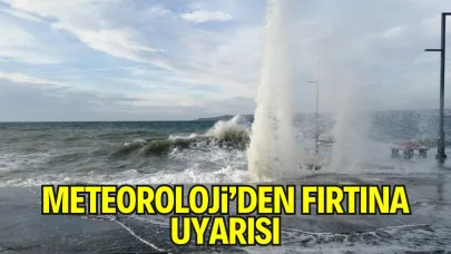 Meteoroloji’den 13 İl İçin Fırtına Uyarısı