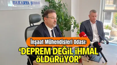 İnşaat Mühendisleri Odası’ndan 17 Ağustos’un 26. Yılında Sert Uyarı: “Depremler Değil, İhmal Öldürüyor”