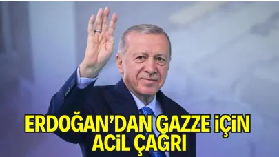 Cumhurbaşkanı Erdoğan’dan Gazze Çağrısı: “İnsanlığın Vicdanı Burada Sınanıyor”