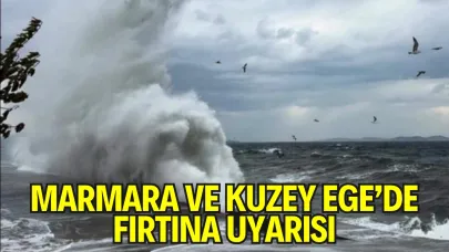 Meteoroloji’den 13 İl İçin Sarı Kodlu Uyarı: Marmara ve Kuzey Ege’de Fırtına Bekleniyor