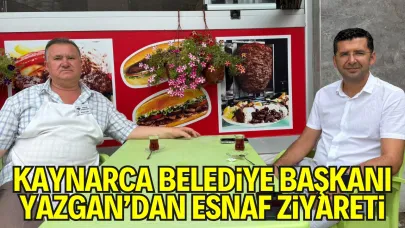 Kaynarca Belediye Başkanı Kadir Yazgan’dan Esnaf Ziyareti