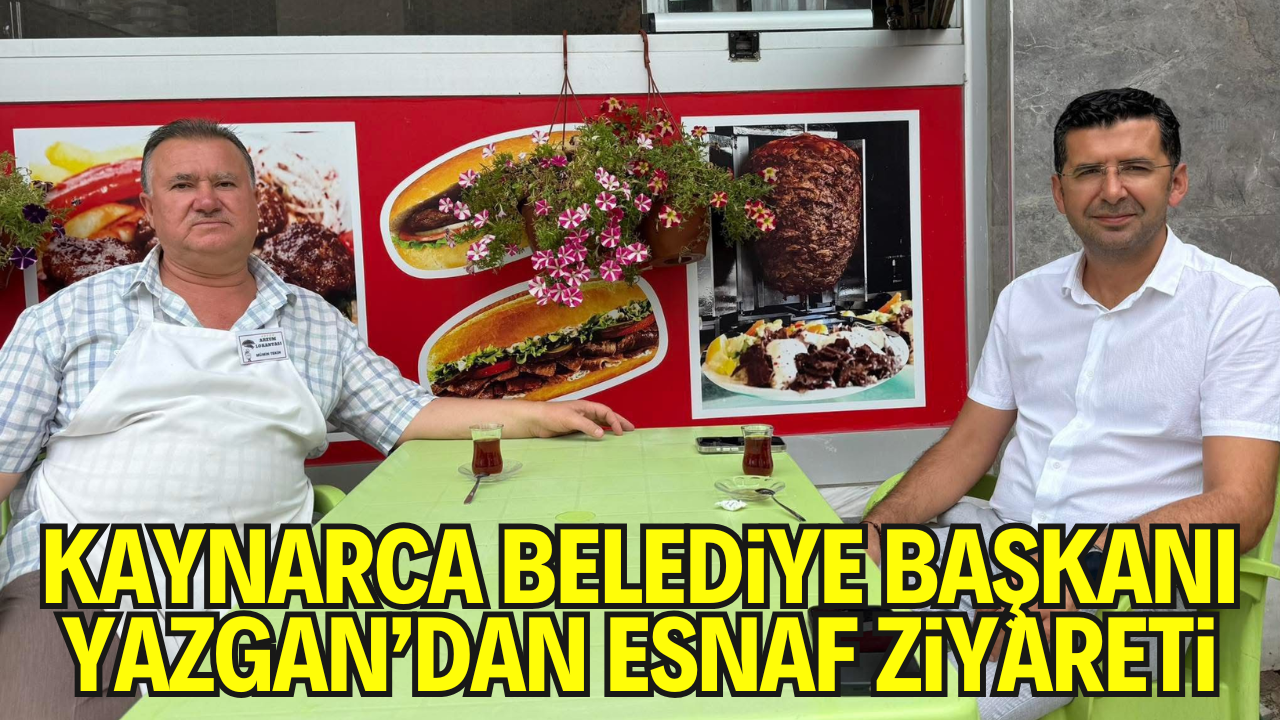 Kaynarca Belediye Başkanı Kadir Yazgan’dan Esnaf Ziyareti
