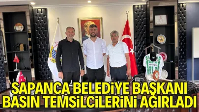 Ülke Postası ve Sakarya54.net İmtiyaz Sahiplerinden Sapanca Belediye Başkanı’na Ziyaret