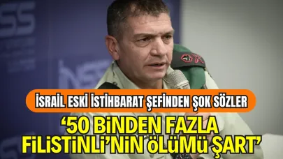 İsrail Eski İstihbarat Şefinden Şok Açıklamalar: “Her Kişiye 50 Filistinli Ölmeli”