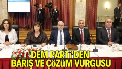 DEM Parti’den Komisyon Oturumlarına Dair Açıklama: “Geçmişin Yükünü Sonraki Nesillere Bırakmamakta Kararlıyız”