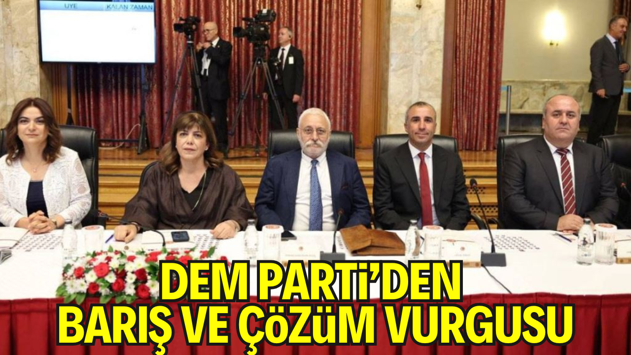 DEM Parti’den Komisyon Oturumlarına Dair Açıklama: “Geçmişin Yükünü Sonraki Nesillere Bırakmamakta Kararlıyız”