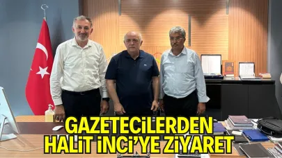 Gazetecilerden Hazır Beton Birliği Yönetim Kurulu Başkan Vekili Halit İnci’ye Ziyaret