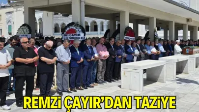 Milli Yol Partisi Genel Başkanı Remzi Çayır’dan Taziye