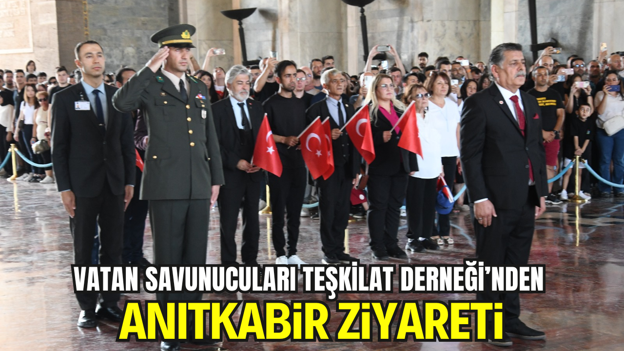 Vatan Savunucuları Teşkilat Derneği’nden Anıtkabir Ziyareti