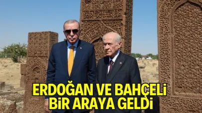 Erdoğan ve Bahçeli, Malazgirt Zaferi’nin 954. Yılında Ahlat’ta