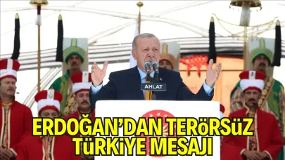 Erdoğan: "Terörsüz Türkiye Yolunda Son Düzlüğe Geldik"