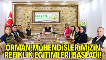 Orman Mühendislerimizin Refiklik Eğitimleri Başladı!