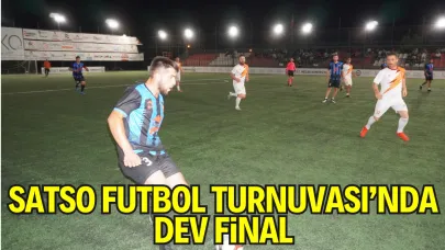 SATSO Futbol Turnuvası’nda dev final: Mert Isı – Bilgen Doğalgaz