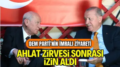 DEM Parti Heyeti İmralı Ziyareti İçin Ahlat Zirvesinin Ardından İzin Aldı