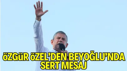 Özgür Özel’den Beyoğlu’nda sert mesajlar: “İnan Güney onurumuzdur”