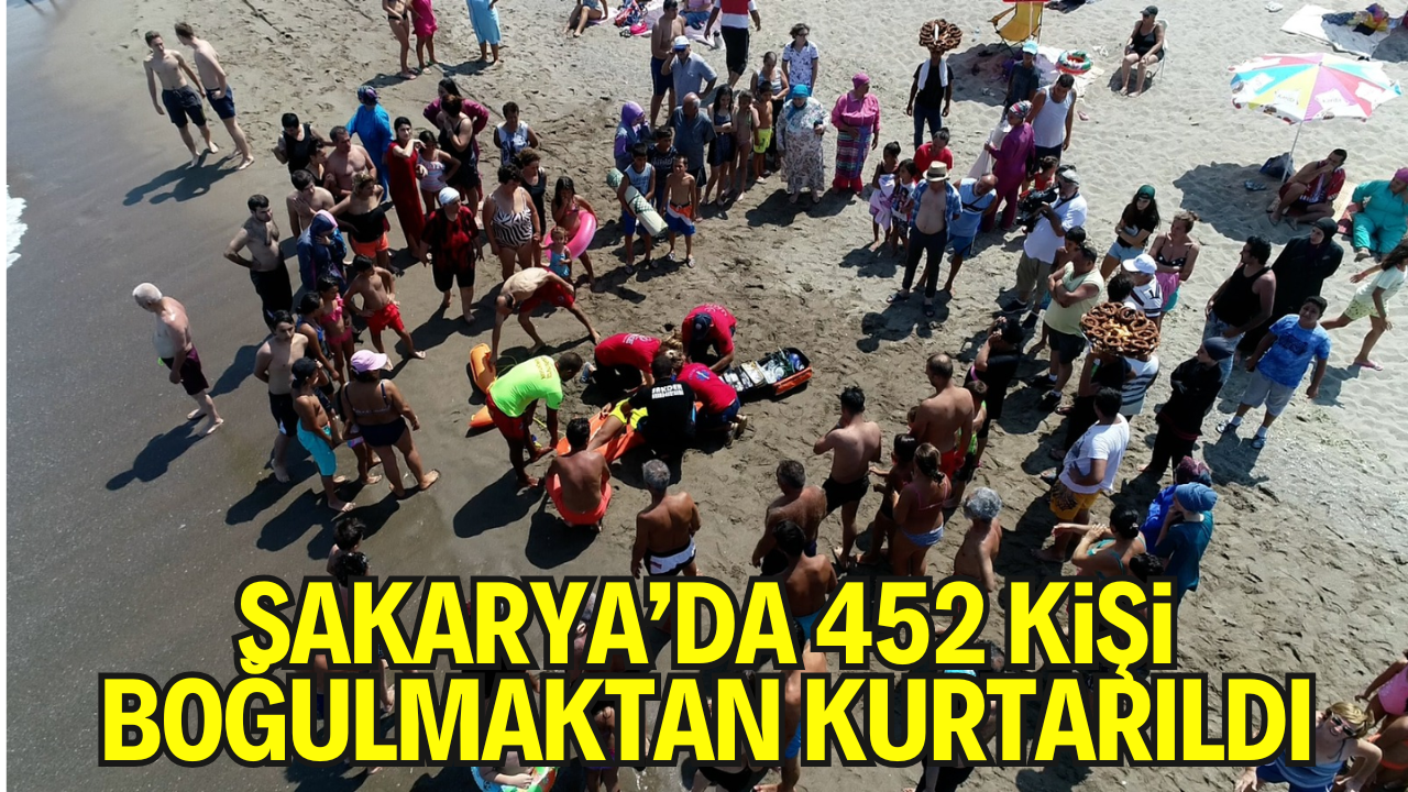 Sakarya Sahillerinde 90 Günde 452 Tatilci Boğulmaktan Kurtarıldı