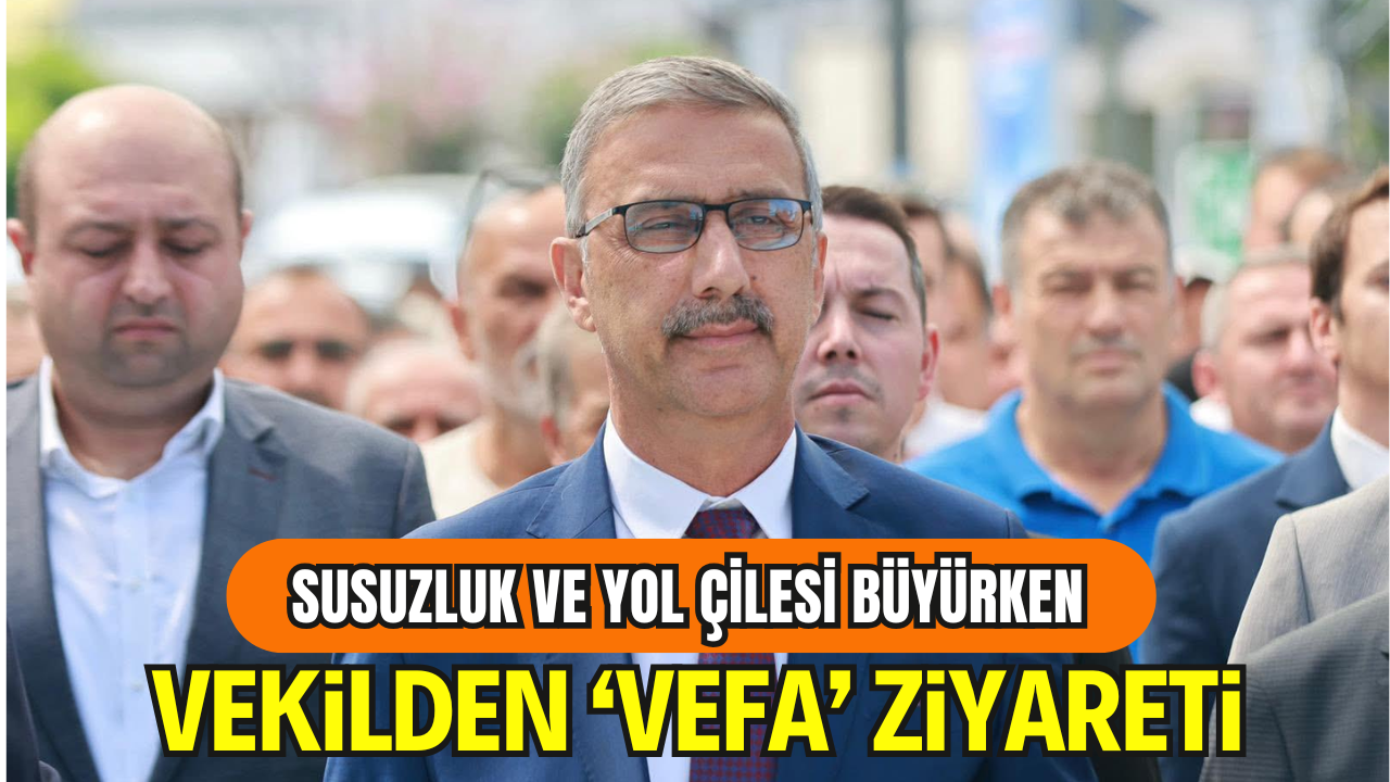 Susuzluk ve Yol Sorunları Büyürken Bayraktar Özel Ziyaretlerde