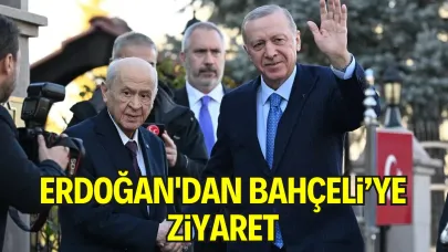 Cumhurbaşkanı Erdoğan’dan Bahçeli’ye Sürpriz Ziyaret