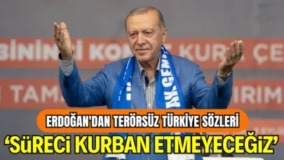 Cumhurbaşkanı Erdoğan Malatya’da Konuştu: “Süreci Kurban Etmeyeceğiz”