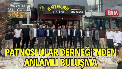 Sakarya Patnoslular Derneği’nden Anlamlı Buluşma