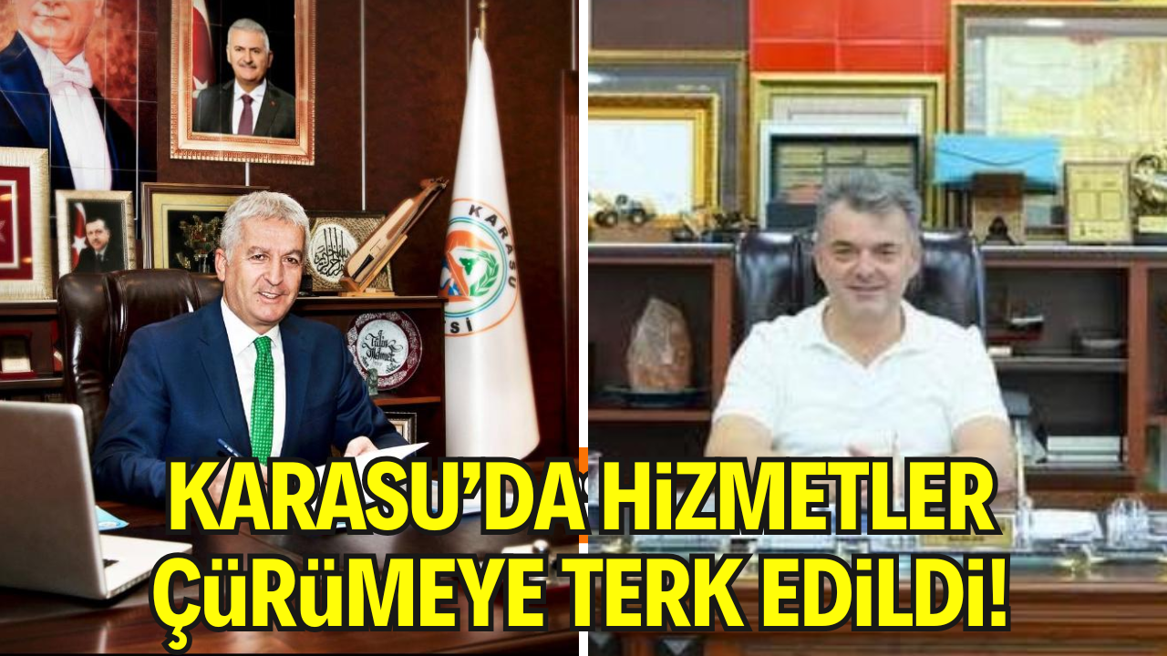 Karasu’da Hizmetler Çürümeye Terk Edildi!