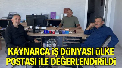 Kaynarca İş Dünyası Ülke Postası ile Değerlendirildi
