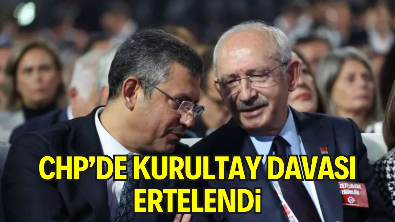 CHP’de Kurultay Davası Ertelendi
