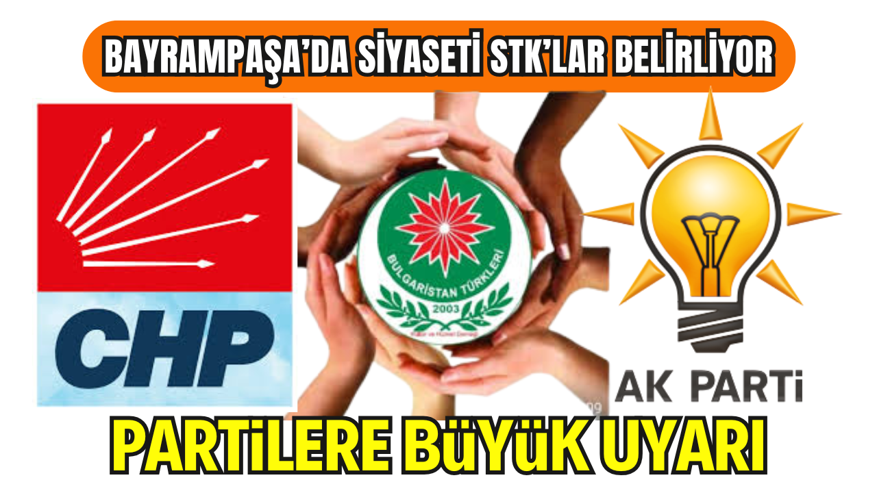 Bayrampaşa’da Siyaseti STK’lar Belirliyor: Partilere Büyük Uyarı
