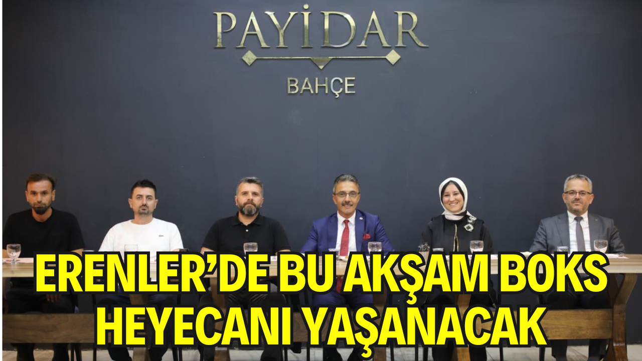 Erenler’de Bu Akşam Boks Heyecanı Yaşanacak