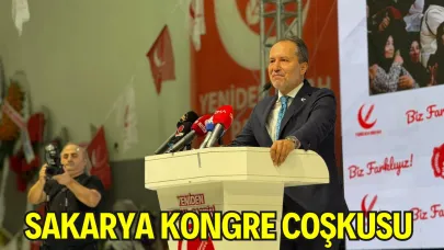 Yeniden Refah Partisi Sakarya 3. Olağan İl Kongresi Coşkuyla Gerçekleşti
