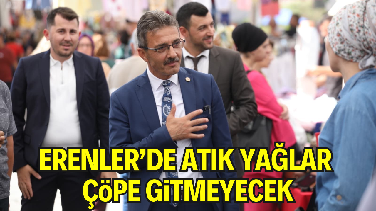 Erenler’de Atık Yağlar Çöpe Gitmeyecek