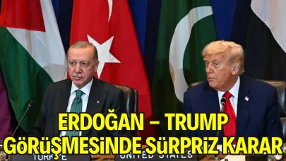 Erdoğan - Trump Görüşmesinde Gazeteciler İçeri Alınmadı
