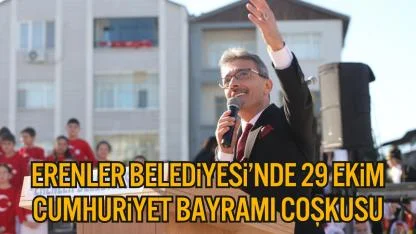 Erenler Belediyesi’nde 29 Ekim Cumhuriyet Bayramı Coşkusu