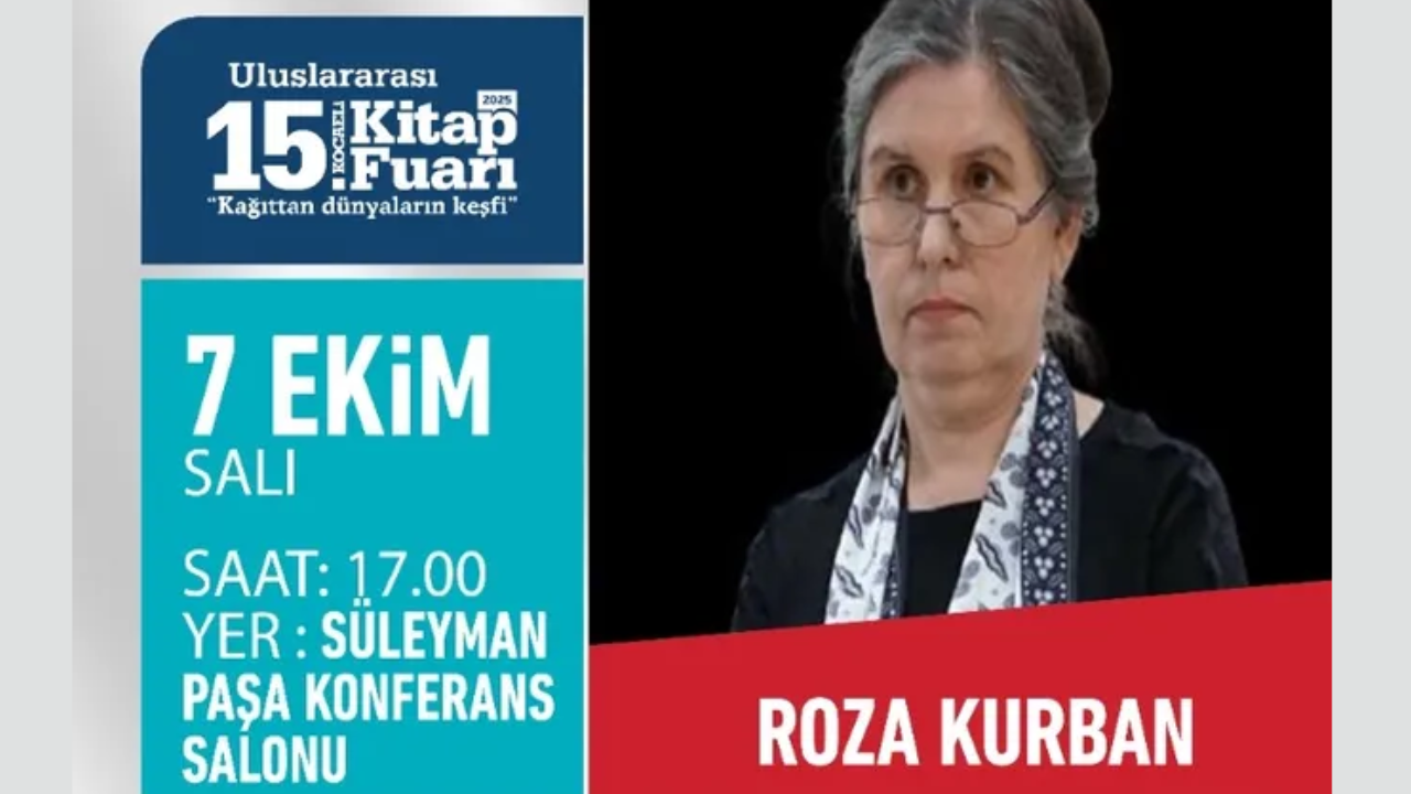 Kazanlı Tarihçi Roza Kurban, Kocaeli Kitap Fuarı’nda Okurlarıyla Buluşacak