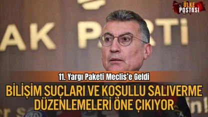 11. Yargı Paketi TBMM’ye Sunuldu: Bilişim Suçları Ve Koşullu Salıverme Düzenlemeleri Öne Çıkıyor