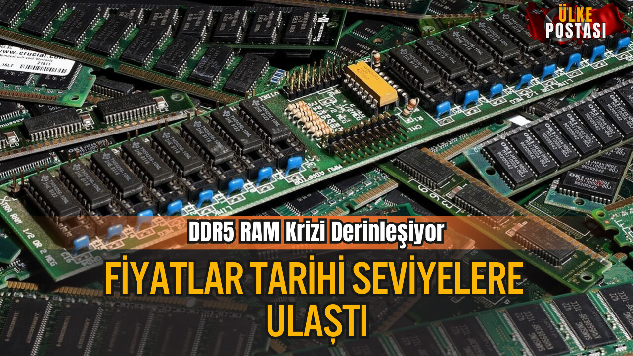 DDR5 RAM Krizi Derinleşiyor: Fiyatlar İki Katına Çıktı