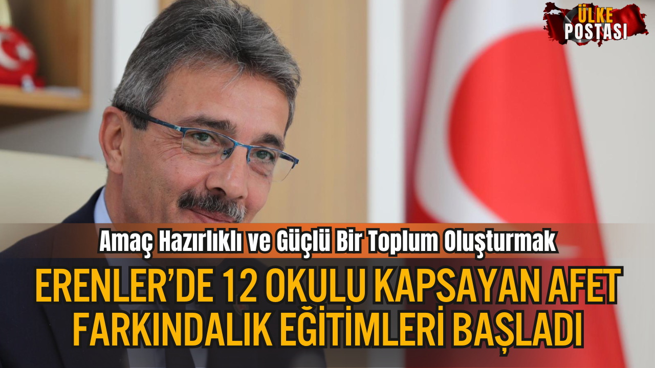 Erenler Belediyesi ilçedeki 12 okulda ‘Afet Farkındalık Eğitimleri’ başlattı. Başkan Şenol Dinç, “Amacımız, hazırlıklı ve güçlü bir toplum oluşturmak” dedi.