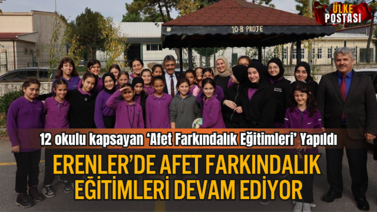 Erenler’de Afet Farkındalık Eğitimleri Devam Ediyor