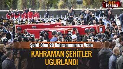 Gürcistan’da Düşen Askeri Kargo Uçağında Şehit Olan 20 Kahramanımıza Veda: Türkiye’nin Yüreği Yandı