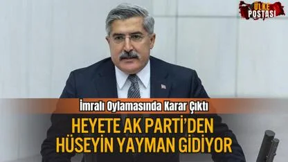 İmralı Oylamasında Karar Çıktı: İmralı'ya Gidecek Ak Partili İsim Belli Oldu