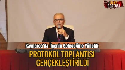 Kaynarca’da İlçenin Geleceğine Yönelik Protokol Toplantısı Gerçekleştirildi