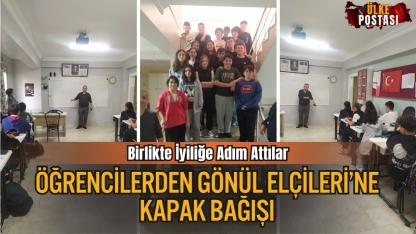 Özel Ada Şafak Ortaokulu’ndan Anlamlı Destek; Öğrencilerden Gönül Elçileri’ne Kapak Bağışı
