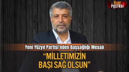 Yeni Yüzyıl Partisi Genel Başkanı Arslan’dan Uçak Kazasında Şehit Olan Askerler İçin Başsağlığı Mesajı